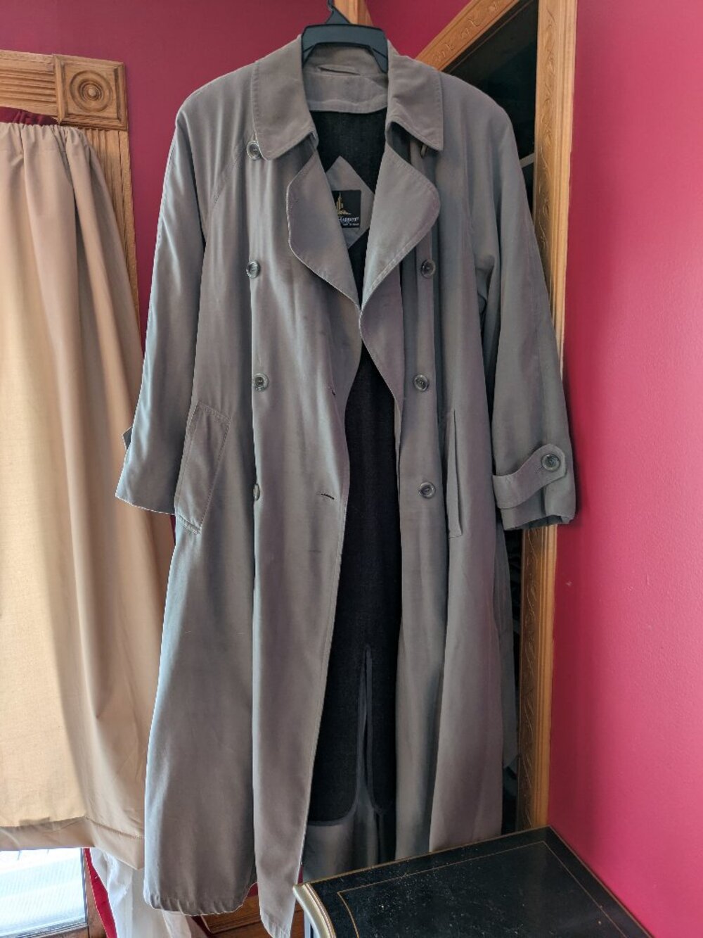 Vintage Misty Harbor Trench Coat